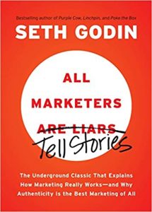 All Marketers Tell Stories The Underground Classic That Explains How Marketing best sales book by Indian author Really Works